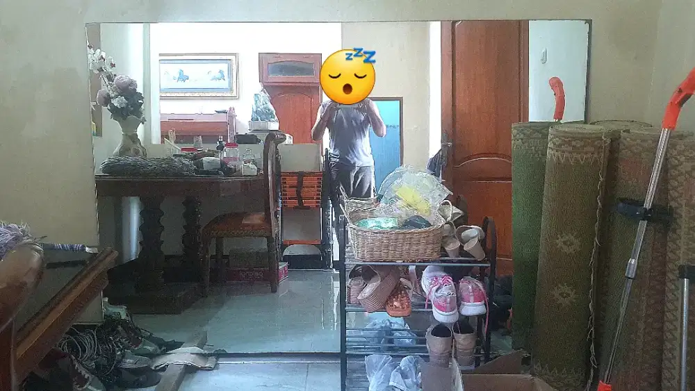 KACA CERMIN BESAR 5 MILI