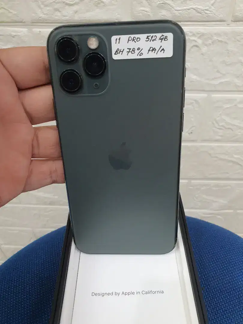 Iphone 11 pro 512GB green grs resmi
