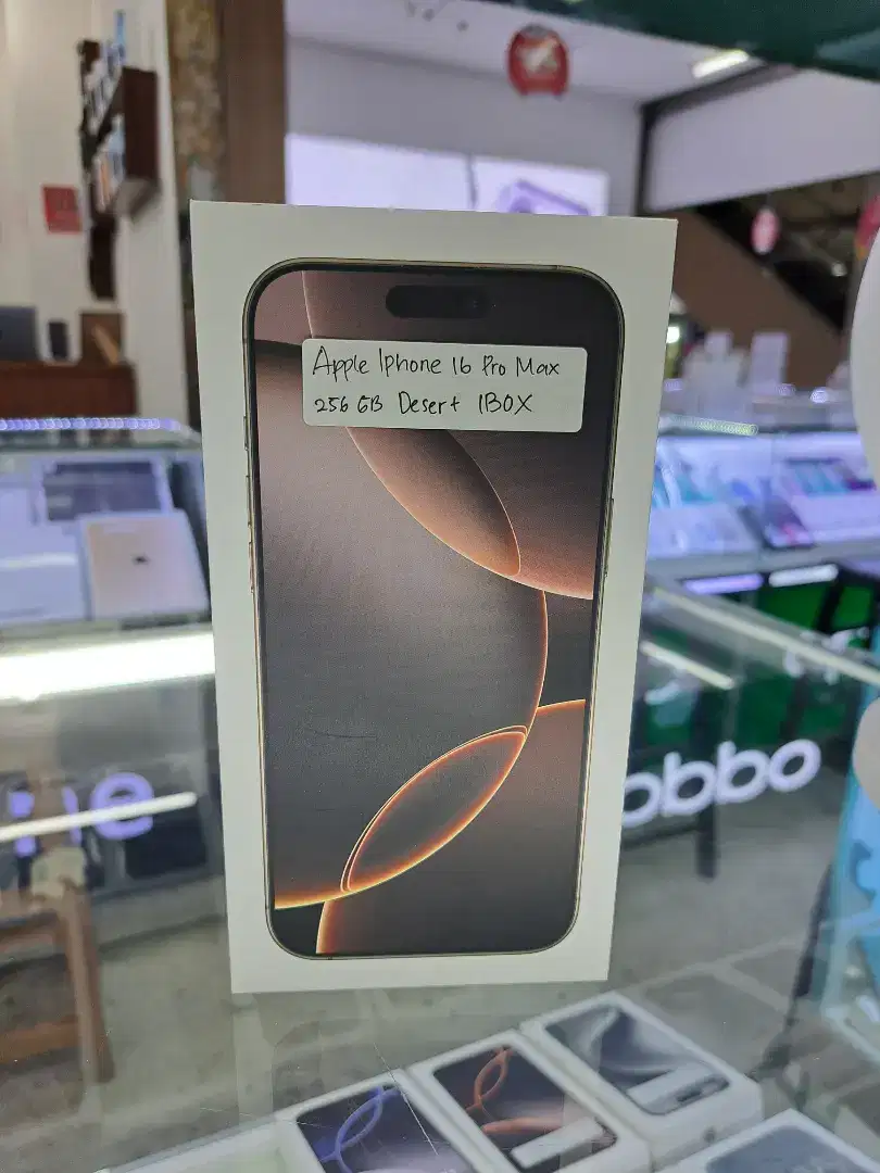 Apple IPhone 16 Pro Max 256GB Black Titanium New Garansi IBOX