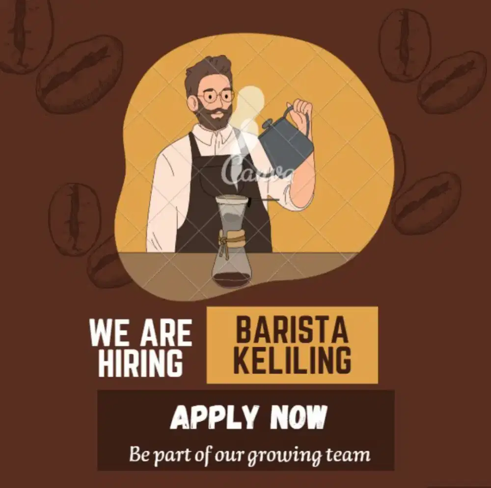 Lowongan Barista Keliling