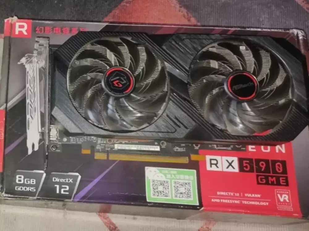 Jual VGA ASROCK RX 590 GME 8GB 2ND