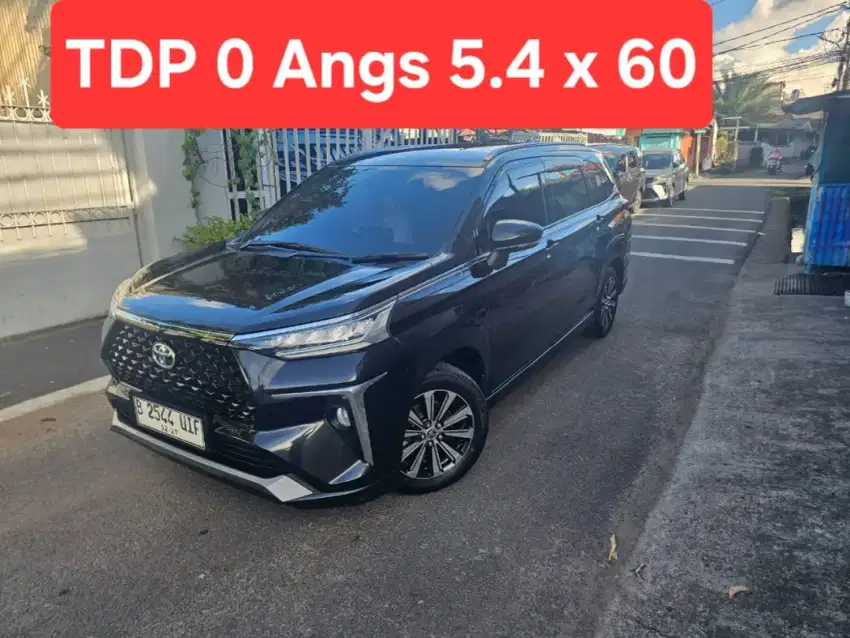 TDP 0 Angs Termurah New Avanza Veloz 2022 Manual Hitam Low Km Like New