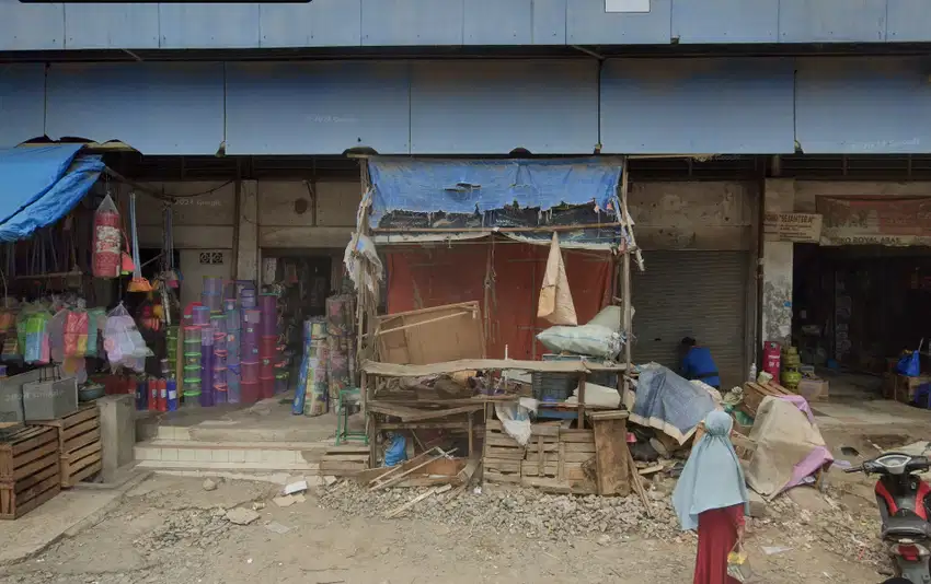 Disewakan 2 Kios 2 Lapak posisi paling depan di Pasar Royal, Tangerang