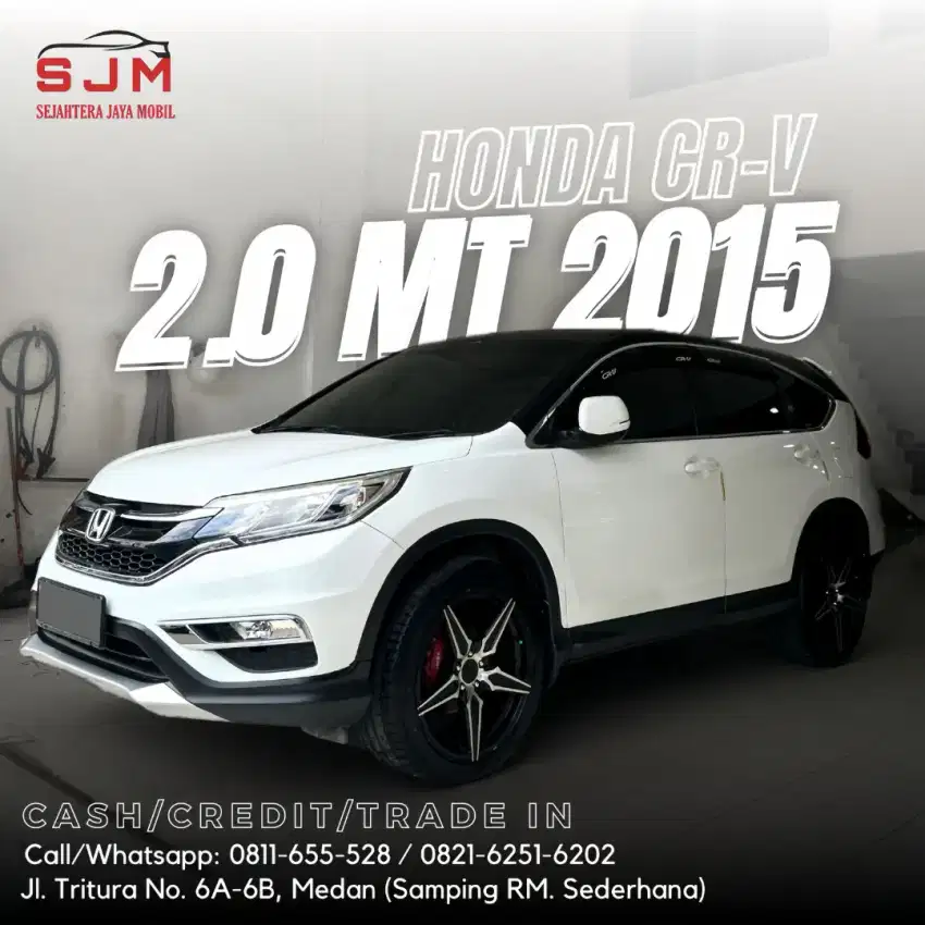 [TDP 35JT‼️] Honda CR-V 2.0 MT 2015