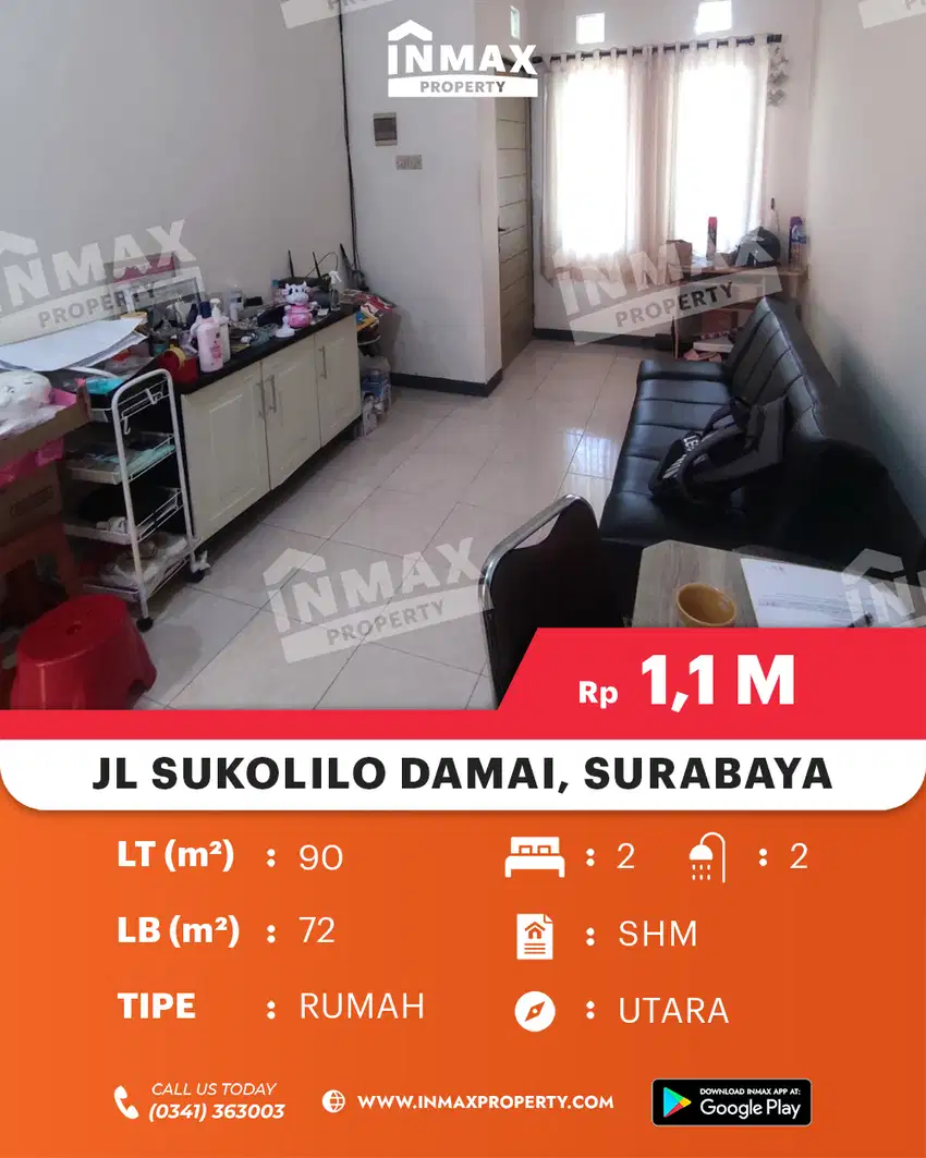 Rumah Sukolilo Dian Regency potensi naik Harga dekat OERR MERR