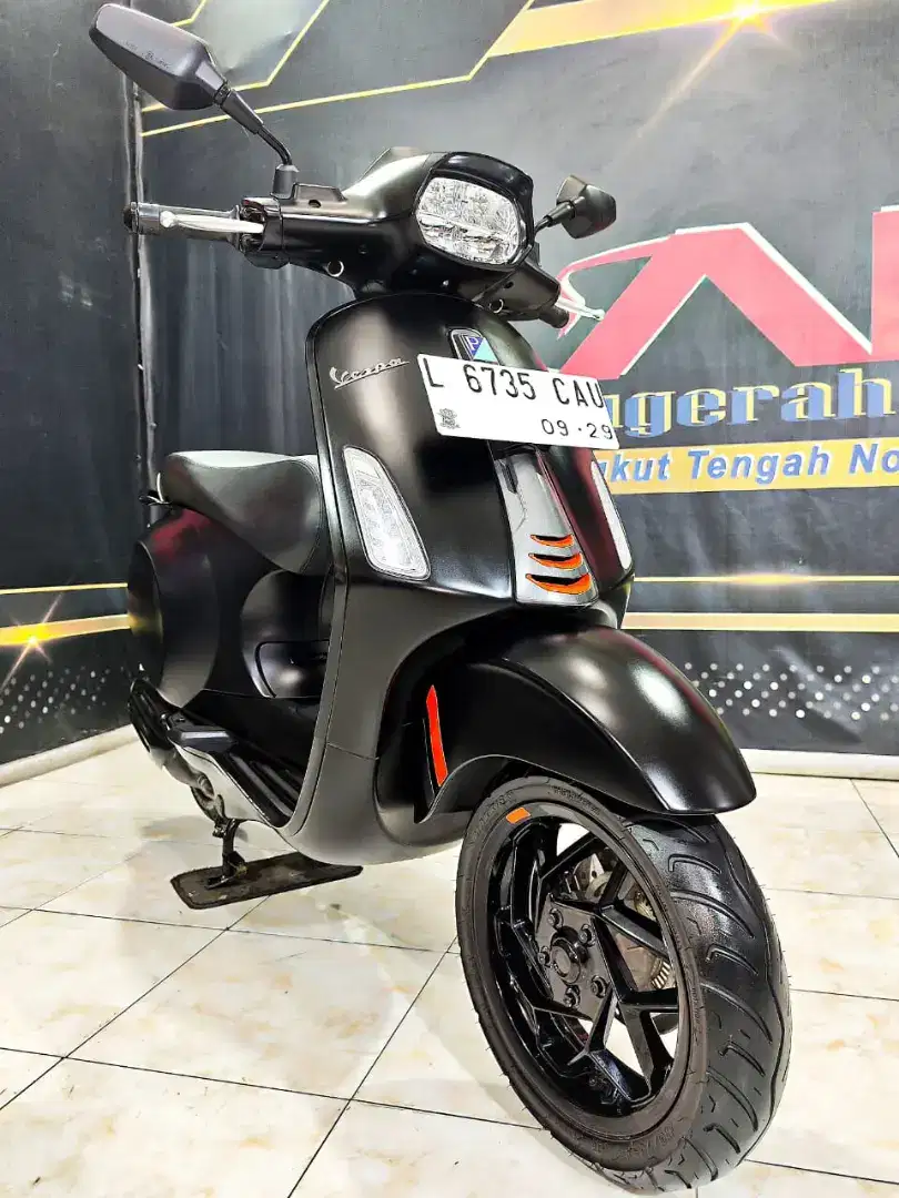 Piaggio Vespa Sprint S 150 ABS TH 2024 ODO 3rb Anugerah motor rungkut