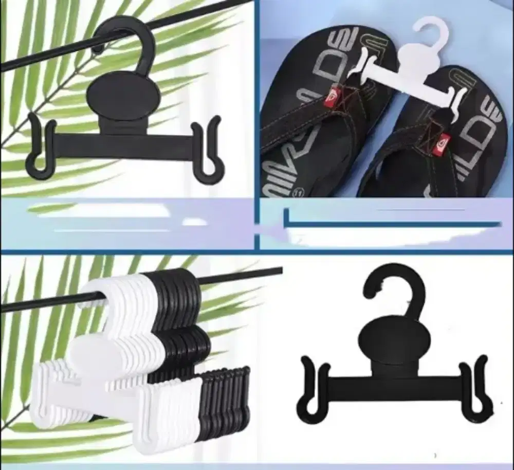 Hanger Sandal Jepit/Gantungan Sandal Warna Putih Harga Perlusin