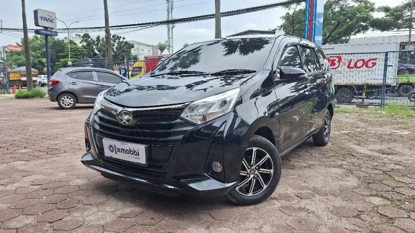 Pajak Panjang TDP 7JT Toyota Calya 1.2 G Bensin-AT 2020 Hitam