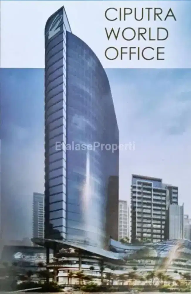 Dijual The OFFICE Ciputra World city view ***