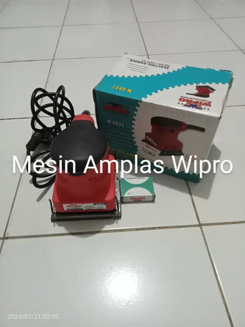 Mesin Amplas Wipro