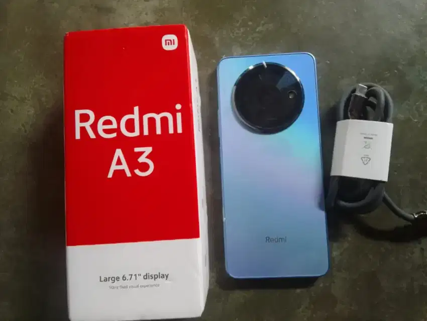 Jual redmi a3 bekas garansi resmi