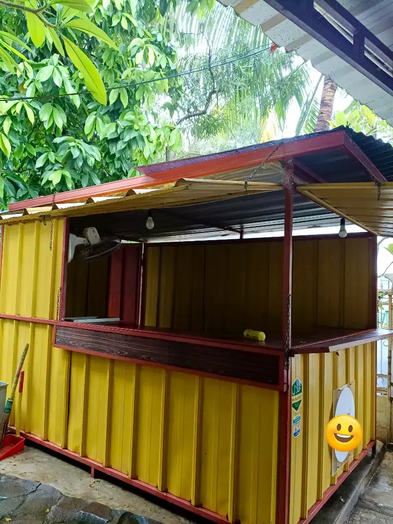 Jual cepat Booth Container besar bagus 200x300x200