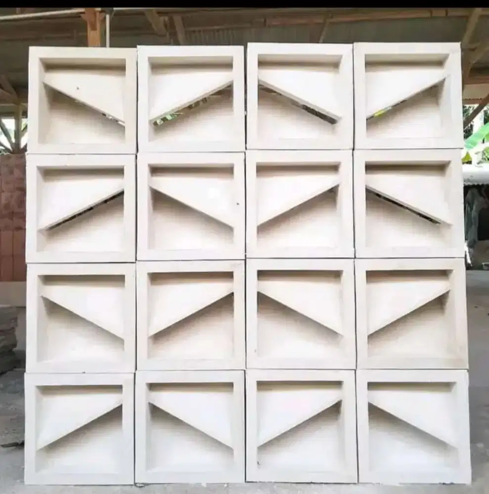 Roster beton minimalis anti tampias