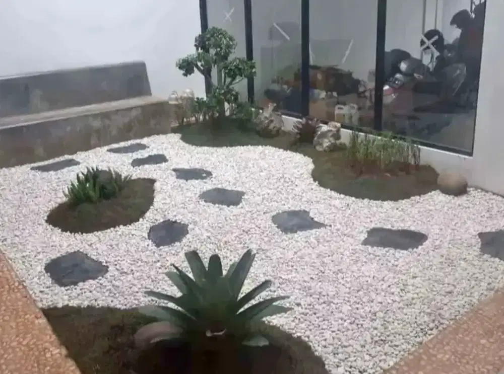 Pembuatan taman minimalis dekorasi taman kanak-kanak
