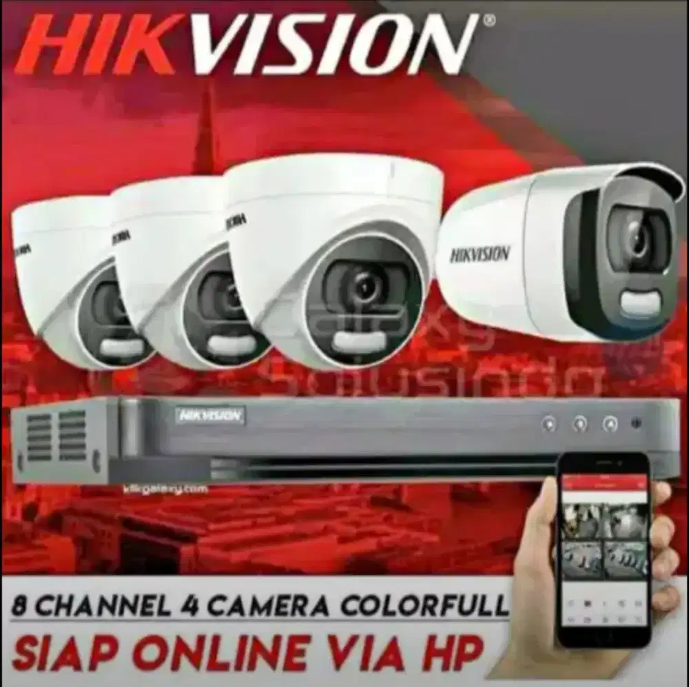* ( DISKON TERMURAH ) * PASANG CCTV ONLINE DI HP