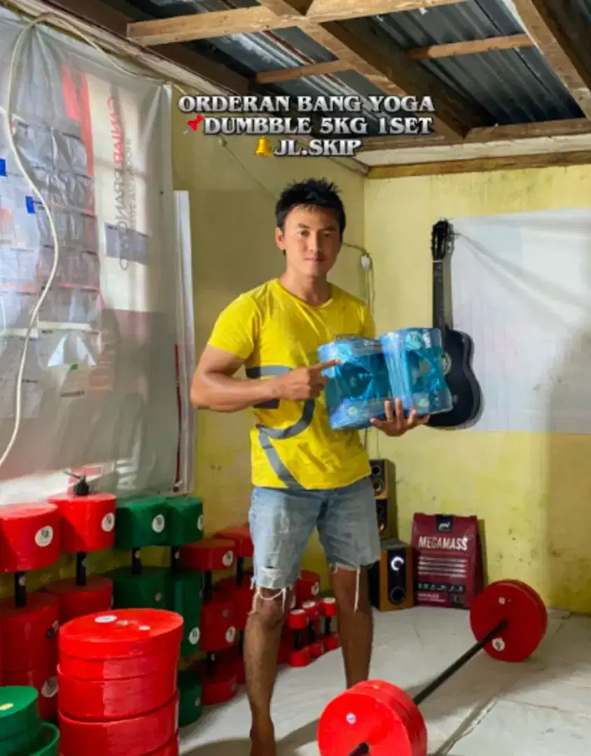 DUMBBEL BARBEL TERMURAH BERKUALITAS