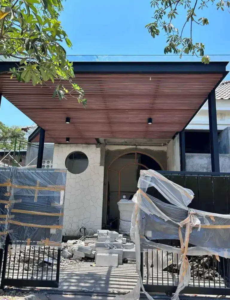 Kanopi plus kisi-kisi