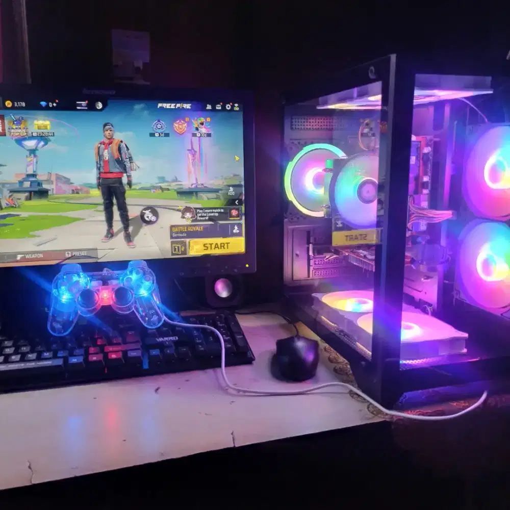 PC GAMING - Freefire-Point Blank-Mobile Legend-PES 2025, GTA V, Roblox