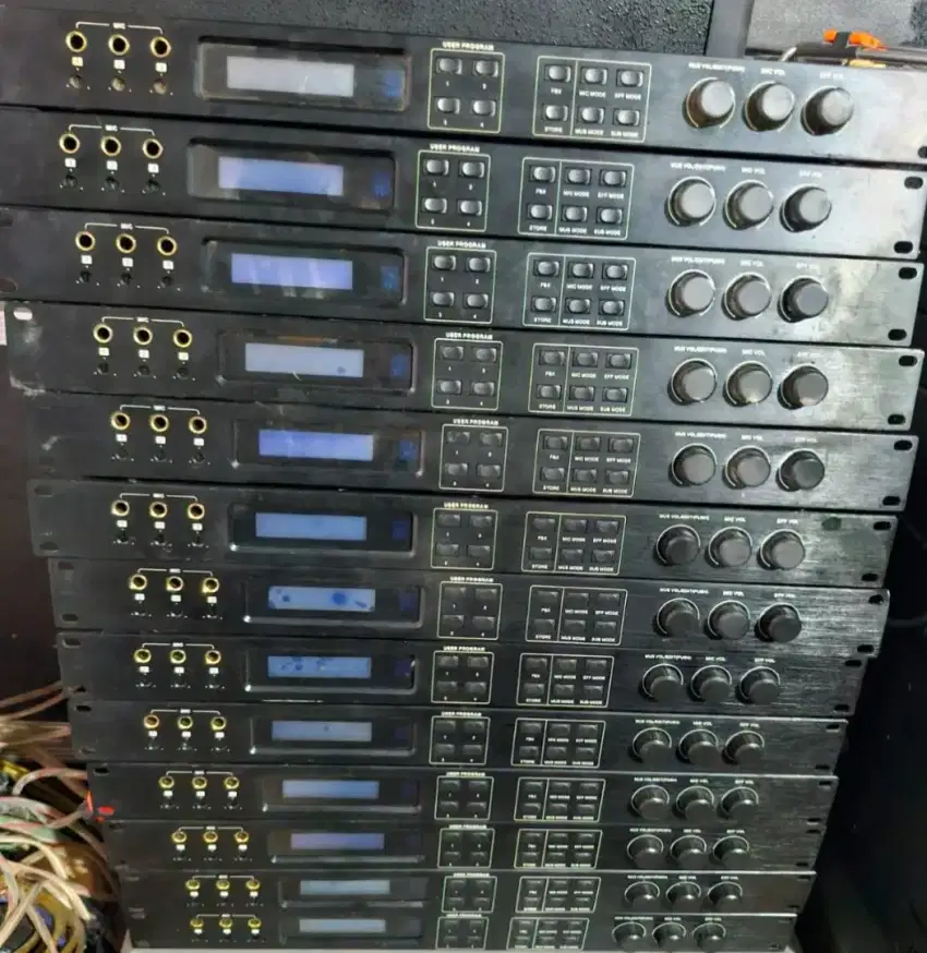 Processor speaker karaoke