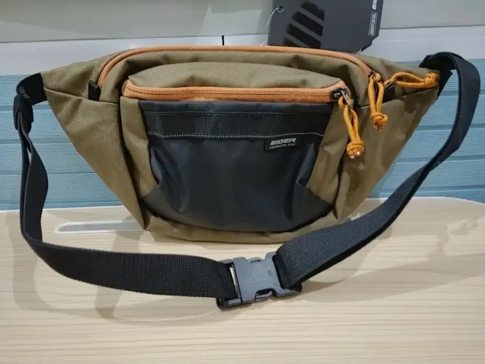 Tas Selempang/Waist/Pinggang Merk EIGER Dijamin ORIGINAL 3L 35x10x15cm