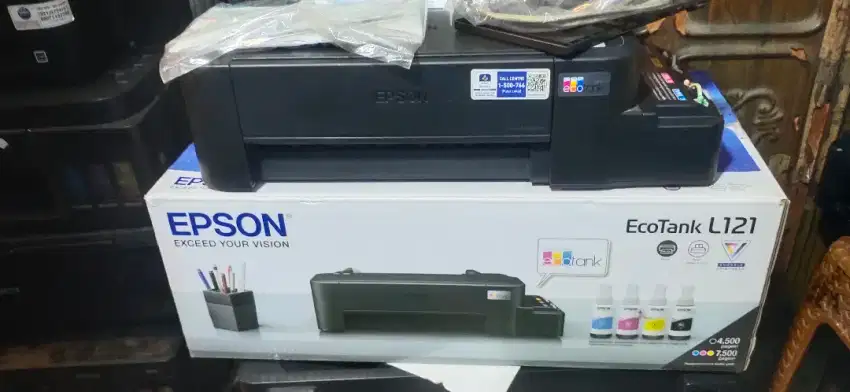 Printer epson L121 full set siap pakai