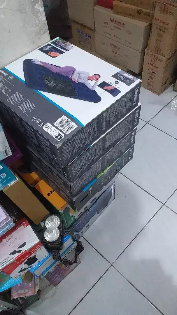 Kasur angin bestwey double +pompa