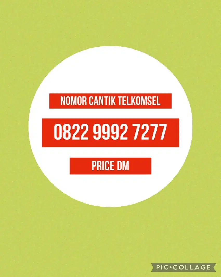Nomor Cantik Kartu Simpati Loop Telkomsel 2999 , 999 , 2727 , 7277