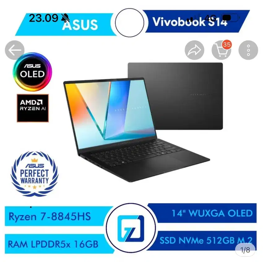 Asus Vivobook S14 Oled M54406UA
