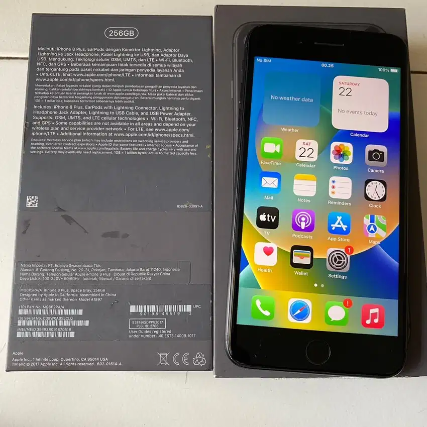 iPhone 8 Plus 256gb iBox Istimewa