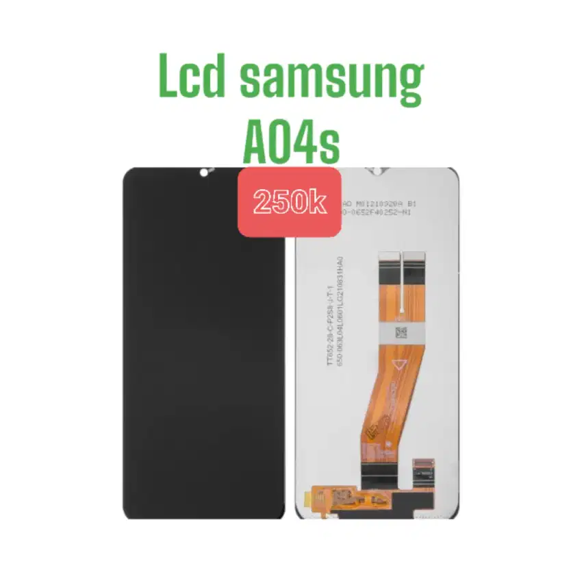 Lcd samsung a04s Dengan pemasangan