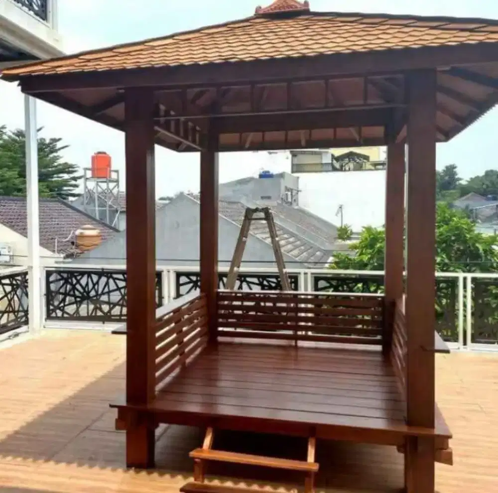 Saung gazebo taman