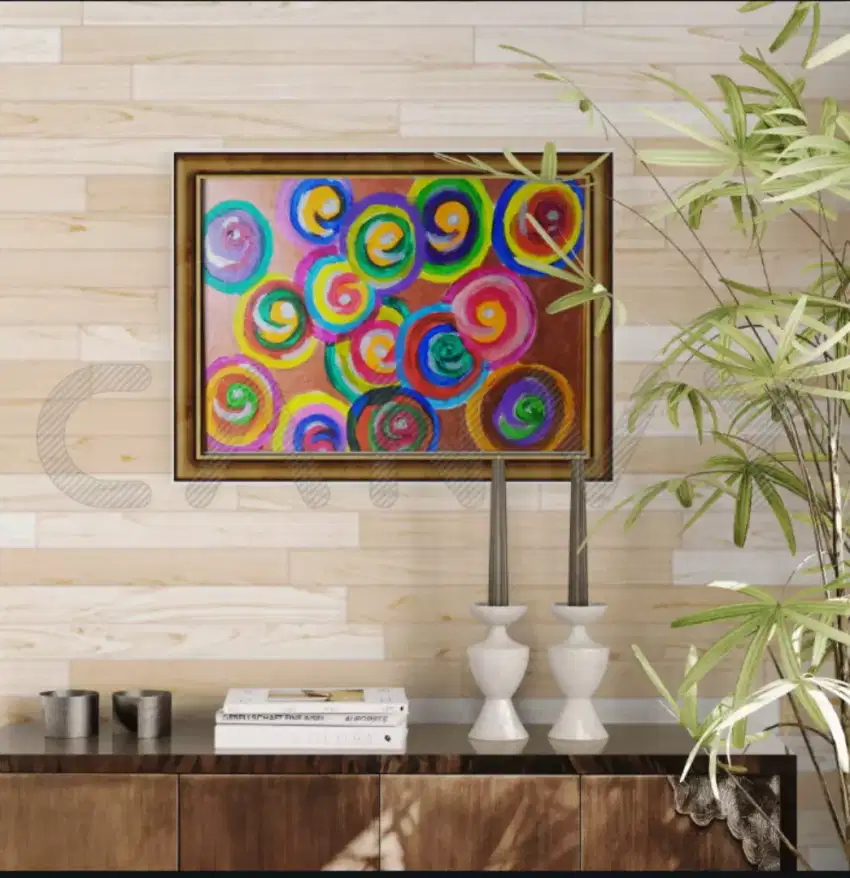 Lukisan Acrylic
