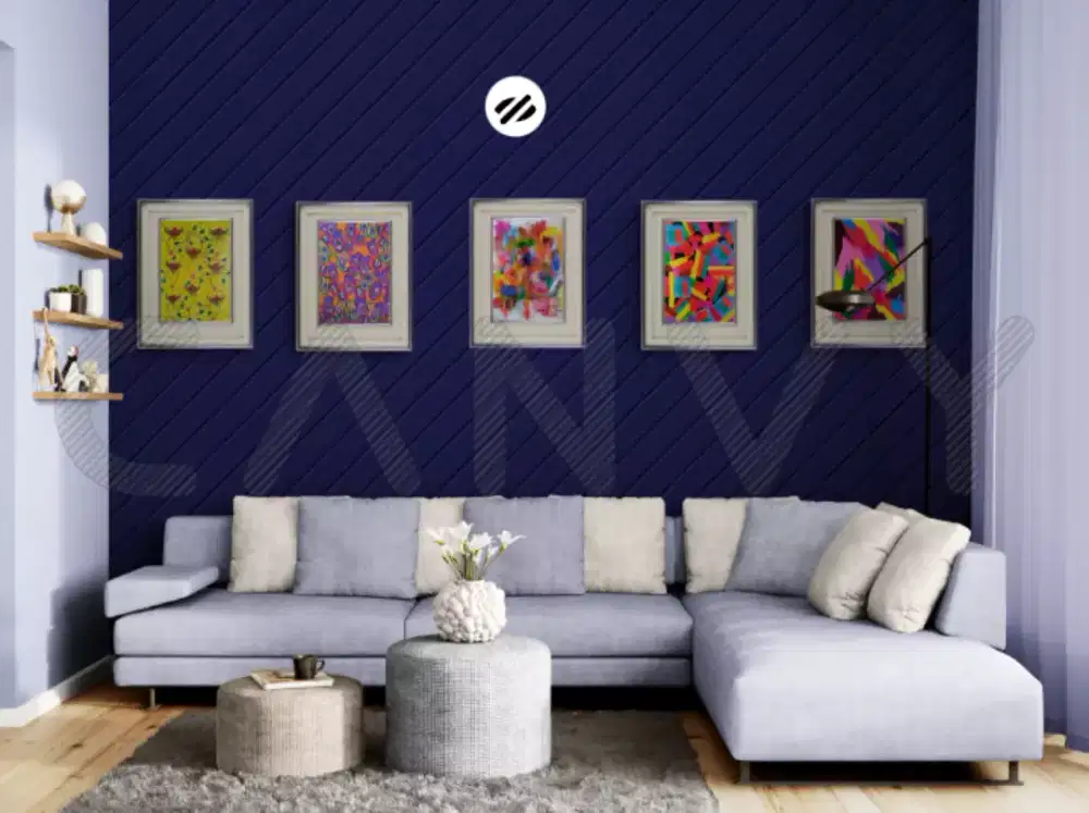 Lukisan acrylic (2014)