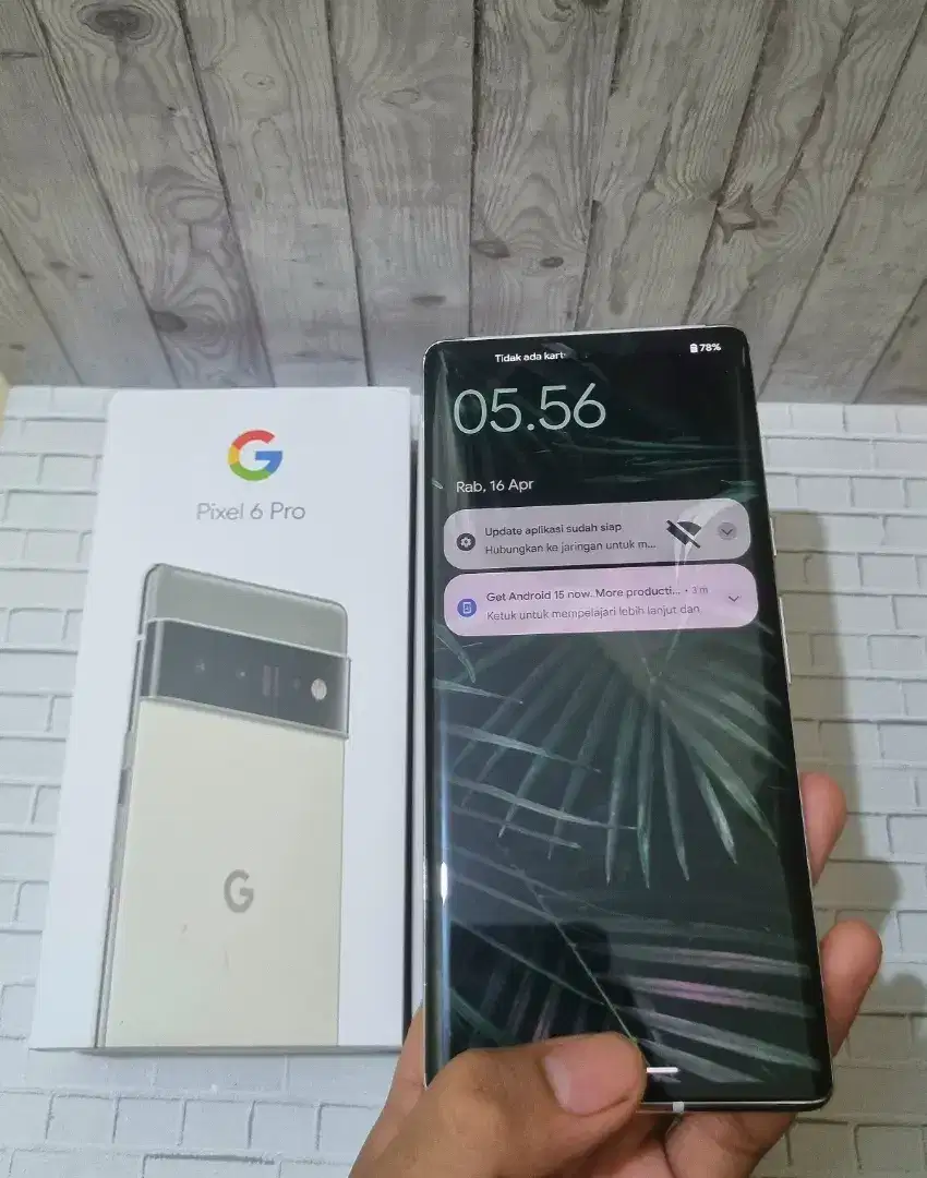 Google Pixel 6 Pro Fullset signal permanen