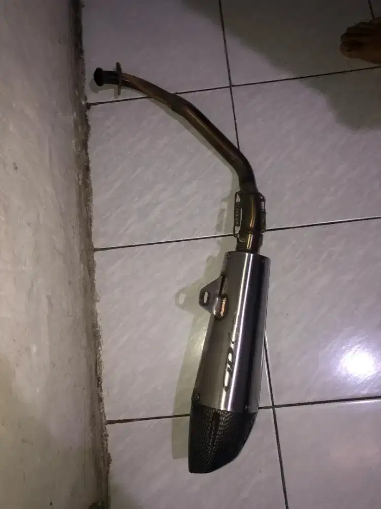 Kenalpot CLD SHARK moncong carbon