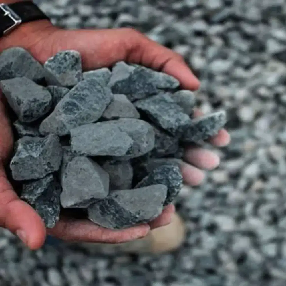 Pasir cor bangka pasang Batu kali belah split sirdam basecourse