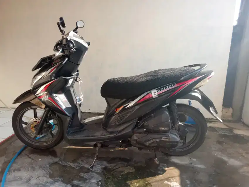 Honda Vario 110 2016 hitam SDH baliknama mesin ok Depok