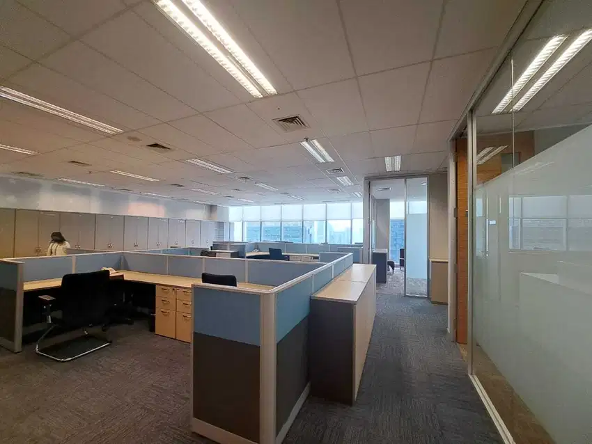 Sewa Kantor Full Furnish 317 m2 di RDTX Square Kuningan, Hrg Nego