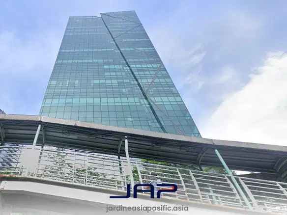 Sewa Kantor Lippo Kuningan 188 M2 Bare Strategis Dekat Halte Busway