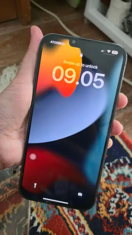 Iphone 13 ProMax Blue/ 128 Garansi resmi Ibox