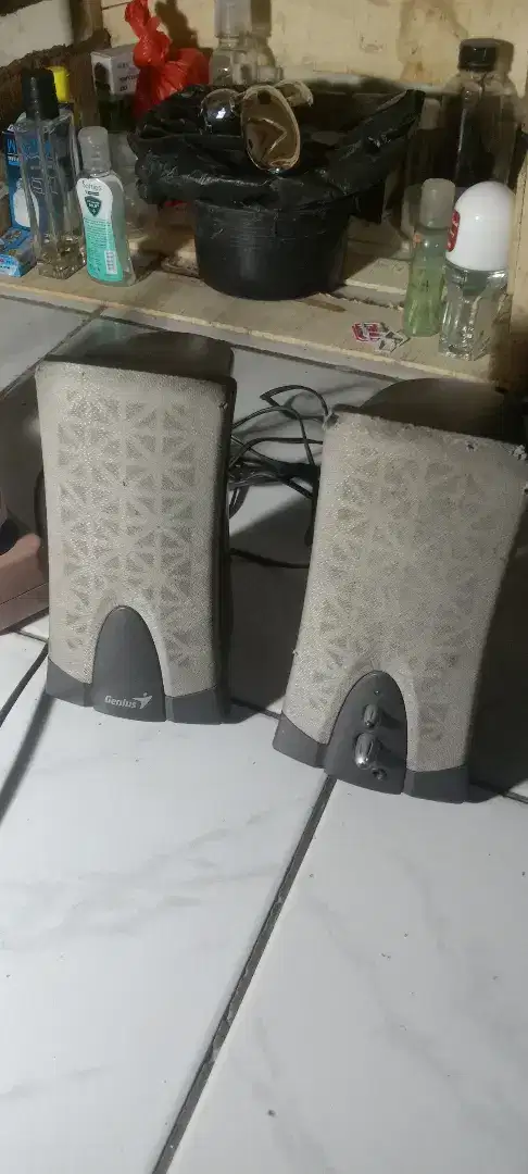 Jual speaker aktif merek Genius normal semua jamin ORI