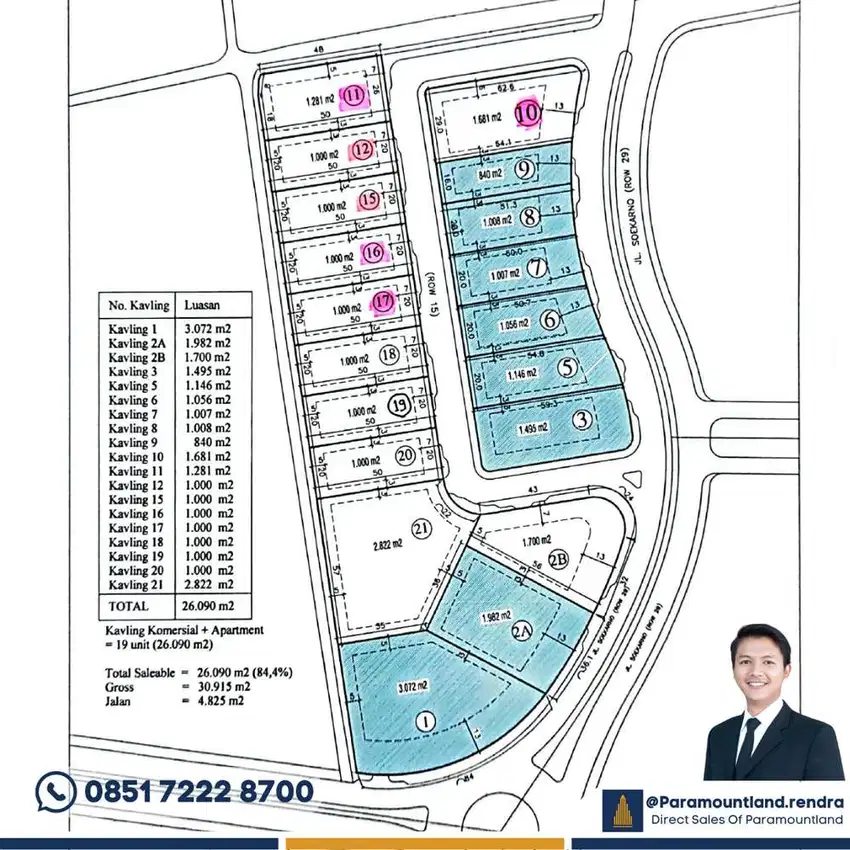 Dijual Kavling Komersil Dikawasan Gading Serpong Bsd, Lokasi Strategis