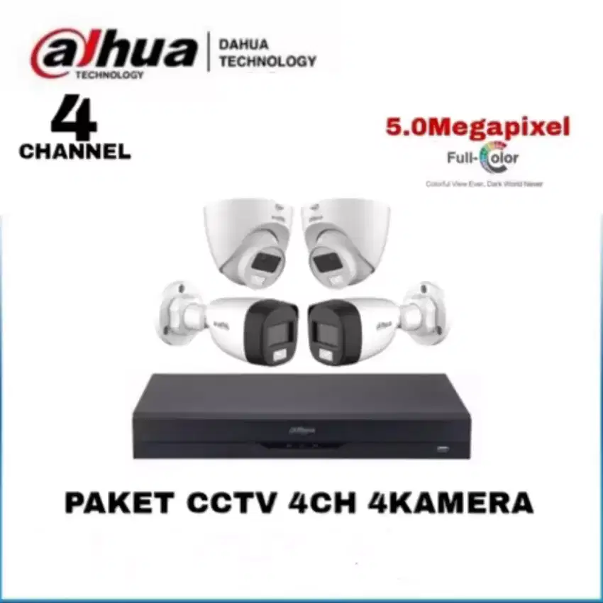 cctv color dahua 5mp