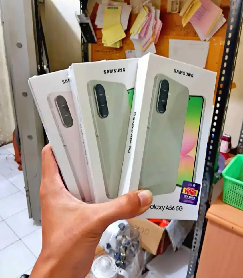 SAMSUNG A56 8/256 BARU FREE ADAPTOR ORI 25W
