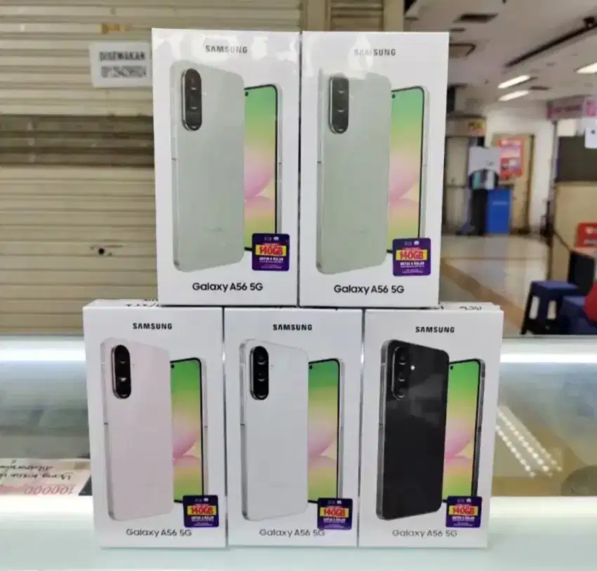 SAMSUNG A56 8/256 BARU FREE ADAPTOR 25W