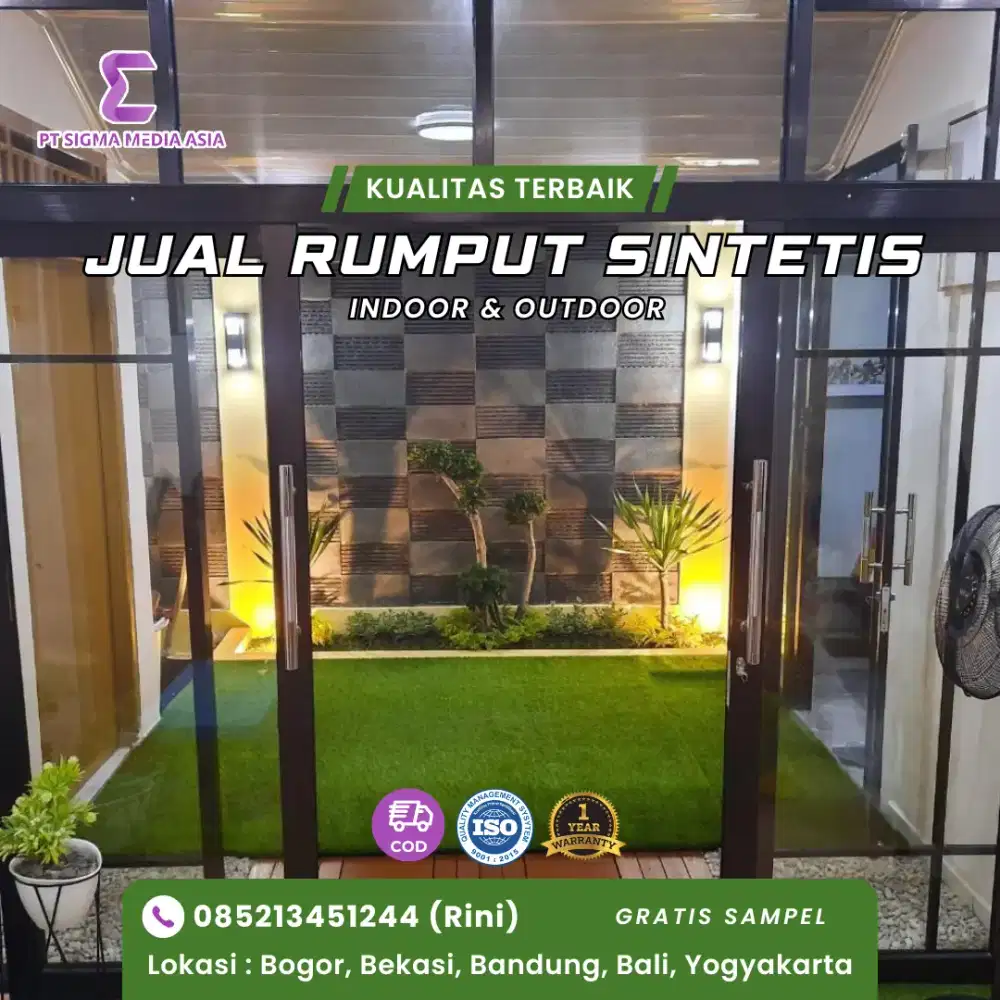 Jual Rumput Sintetis Buat Indoor Terbaik