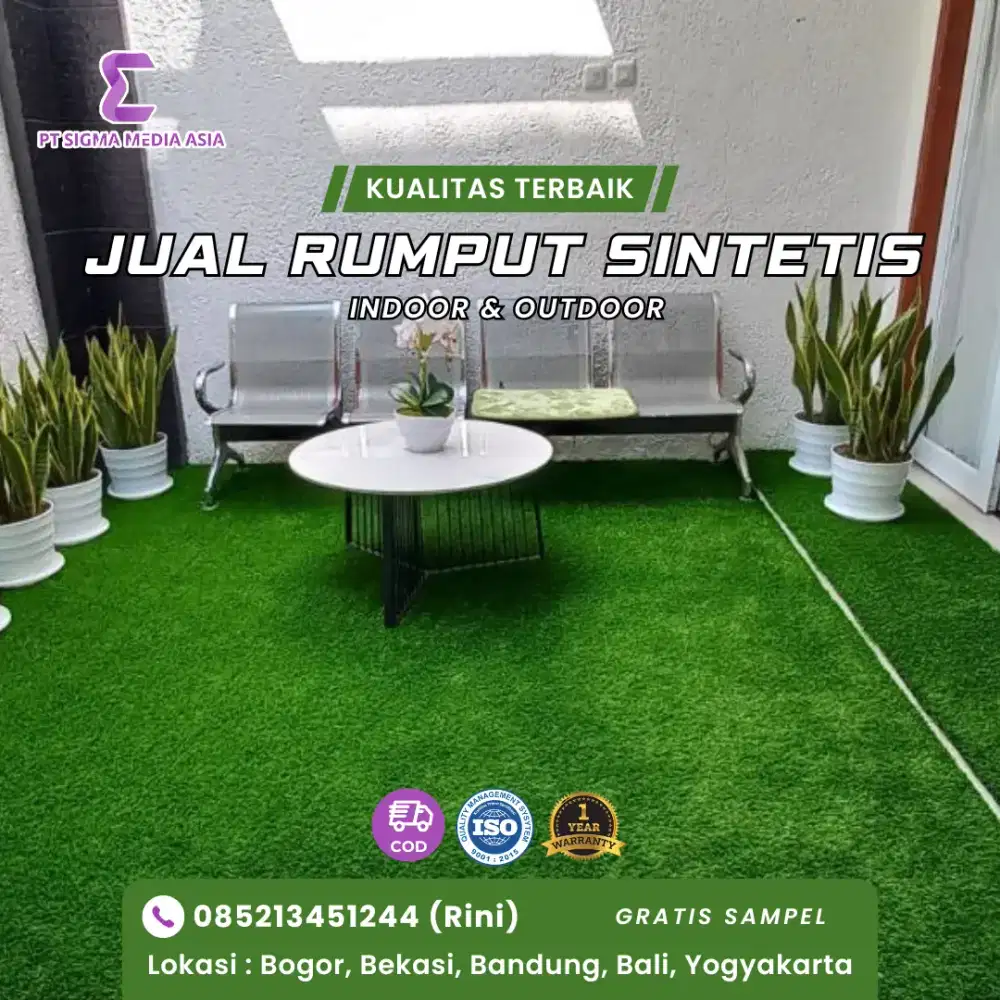 Jual Rumput Sintetis Buat Dekorasi Rumah