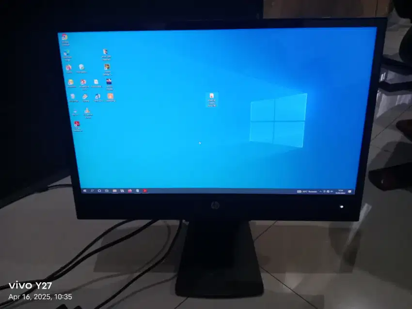 Monitor HP E220t touch screen