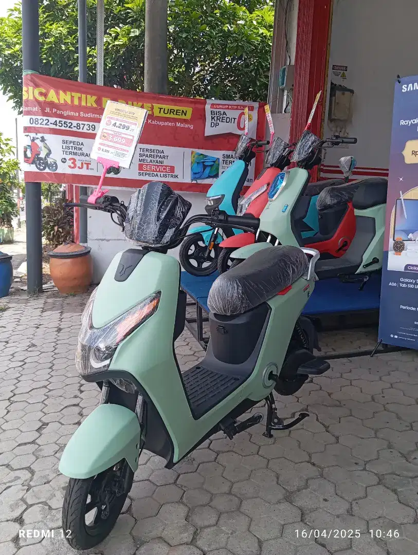 SEPEDA LISTRIK UWINFLY D70
