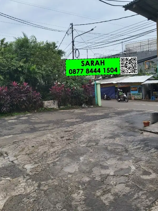 Kavling Luas  Komersial Pinggir Jalan Ramai di Ciputat Tangsel 12810
